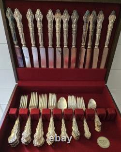 International Silver Moselle (Silverplate 1906) 60 pieces. 6 Complete place