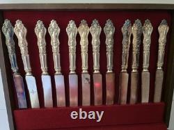 International Silver Moselle (Silverplate 1906) 60 pieces. 6 Complete place