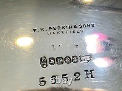 James Dixon & Sons #5352H Silverplated F. K. Perkin & Sons Wakefield Food Warmer