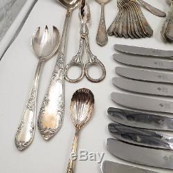 Karl Kimmel Company Silverware KKS100/100g Silver Serving Set for 12 (90 Pieces)