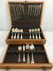 King James Oneida Community Silverplate Flatware Service for 12 in Box 64 Pieces
