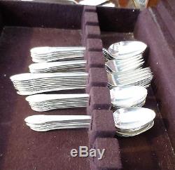 Lot Of 1847 Rogers Bros First Love Silverplate Flatware 53 Pieces (set For 8)