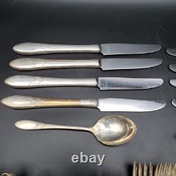 Lady Hamilton by Oneida Silverplate 1932 Flatware Set 55 Pc Dinner Service
