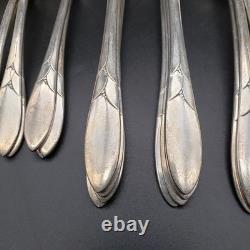 Lady Hamilton by Oneida Silverplate 1932 Flatware Set 55 Pc Dinner Service