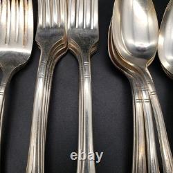 Lady Hamilton by Oneida Silverplate 1932 Flatware Set 55 Pc Dinner Service