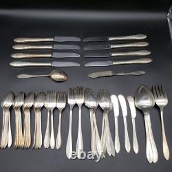 Lady Hamilton by Oneida Silverplate 1932 Flatware Set 55 Pc Dinner Service