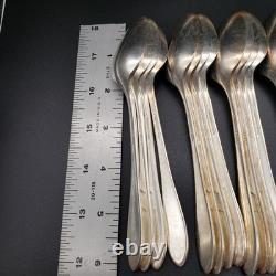 Lady Hamilton by Oneida Silverplate 1932 Flatware Set 55 Pc Dinner Service