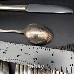 Lady Hamilton by Oneida Silverplate 1932 Flatware Set 55 Pc Dinner Service