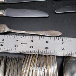 Lady Hamilton by Oneida Silverplate 1932 Flatware Set 55 Pc Dinner Service