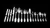 Lapparra 327pc French Sterling Silver Flatware Set Service For 18 28 Serving Pieces Cabinet