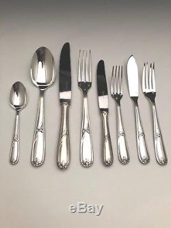 Large set of Christofle Silverplate, pattern Unknown, New Condition