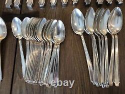 Legacy 1928 Rogers Bros IS 1847 Insico Stainless Steel Silverplate 107 Piece Set