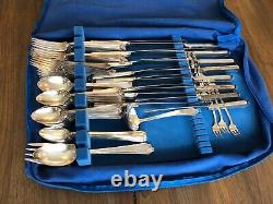 Legacy 1928 Rogers Bros IS 1847 Insico Stainless Steel Silverplate 107 Piece Set