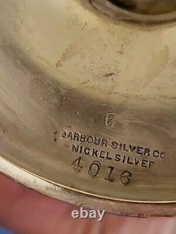 Lot Vintage Barbour Silver Co Nickel Silver, Tea and Coffee Set, Creamer, Sugar
