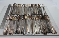 Lot of 100 Assorted Silverplate Iced Tea Spoons Lot#120