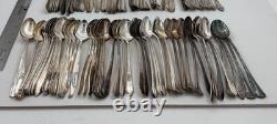 Lot of 100 Assorted Silverplate Iced Tea Spoons Lot#336