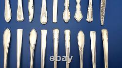 Lot of 30 Mixed Vintage Silverplate Flatware DINNER FORKS Weddings Excellent