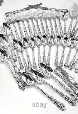 Lot of 64 Oneida Community Beethoven Silverplate Flatware 12 Place Settings