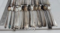 Lot of 70 Assorted Silverplate Iced Tea Spoons Lot#39
