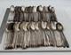 Lot of 85 Assorted Vintage Silverplate Oval Soup Dessert Spoons Lot#152