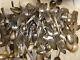 Lot silverplate flatware 400 pieces craft scrap spoons forks etc, NO KNIVES