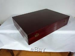 MORNING STAR 1948 CASED SET 8 x 6 PLACES w SERVERS 52 PCS. BY COMMUNITY