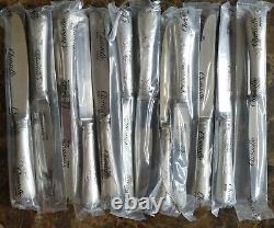 Marly Set Of 12 French Christofle Dessert Knives Silver Plate France New