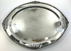 Marquise 1847 Rogers Silverplate 6-Piece Tea / Coffee Set Plate Loss On Tray