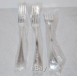 NEW Chambly Baguette Silverplated Flatware 15pcs total, Three 5pc Settings