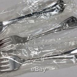 NEW Oneida KING JAMES Silver Plate 1881 Rogers 64pc Service for 12 Flatware Set