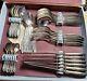 NEW Russian Russia Silver Plated Melchior Silverware Flatware Set of 36 Pieces