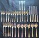 National Silver Co. 33 Piece Flatware Set 1946 Cavalcade Pattern