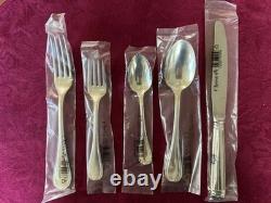 New Vintage Christofle Malmaison Silverplate Flatware 5 Pieces