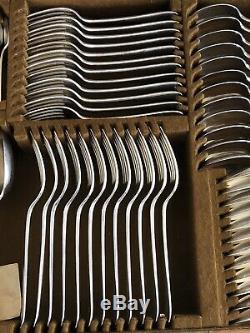 OLD ENGLISH Design MAPPIN & WEBB 12 Place Setting 82 Piece Canteen of Cutlery