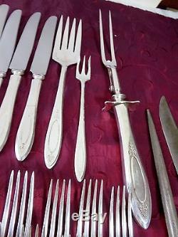 ADAM 1917 SET 4 LUNCHEON FORKS BY COMMUNITY PLATE 