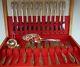ONEIDA silverplate EVENING STAR 1950 pattern 66 piece Grille Set Service for 12