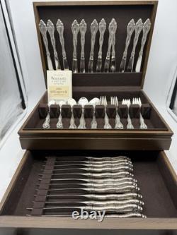 Oneida 1881 Rogers Victorian Classic Silverplate 72 Pc Service for 12