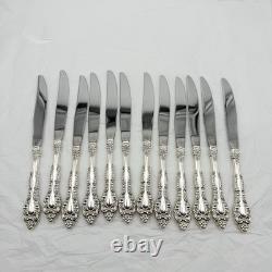 Oneida 1881 Rogers Victorian Classic Silverplate 72 Pc Service for 12