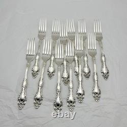 Oneida 1881 Rogers Victorian Classic Silverplate 72 Pc Service for 12