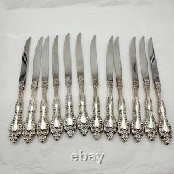 Oneida 1881 Rogers Victorian Classic Silverplate 72 Pc Service for 12