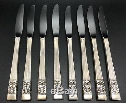 Oneida 52 Pieces Silverplate Set CORONATION Service for 8 + Storage Box (RF1060)