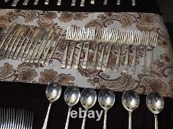 Oneida Community 1936 CORONATION Silverplate Flatware Set 119 Pieces