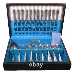 Oneida Community 1940 Milady Silver Plate 83 Pc Place Settings for 8-12 in Chest
