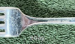 Oneida Community DEAUVILLE 1929 Art Deco Silverware Flatware Set Lot Silver fork