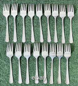 Oneida Community DEAUVILLE 1929 Art Deco Silverware Flatware Set Lot Silver fork