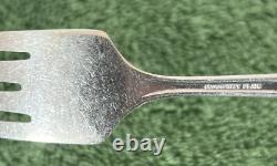 Oneida Community DEAUVILLE 1929 Art Deco Silverware Flatware Set Lot Silver fork