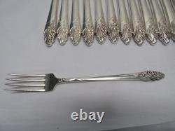 Oneida Community Evening Star Silverplate Flatware Grille/Viande Set 70 Pieces