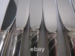 Oneida Community Evening Star Silverplate Flatware Grille/Viande Set 70 Pieces