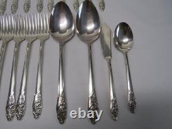Oneida Community Evening Star Silverplate Flatware Grille/Viande Set 70 Pieces