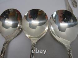 Oneida Community Evening Star Silverplate Flatware Grille/Viande Set 70 Pieces